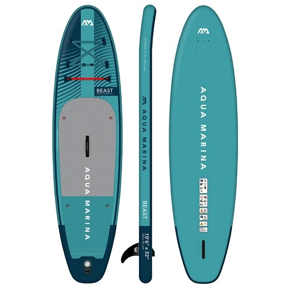 Aqua Marina Beast 10.6 SUP Komplett Set Aufblasbares Stand Up Paddle Board - Image 2