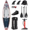 Aqua Marina Cascade Aufblasbares Kajak Luftboot Stand Up Paddle Board Set