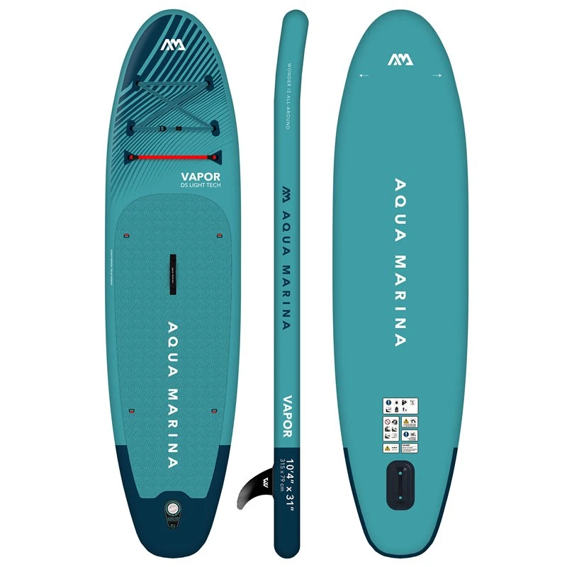 Aqua Marina Vapor 10.4 Aufblasbares SUP Komplett Set Stand Up Paddle Board
