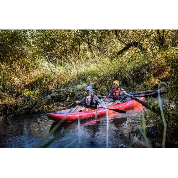 Gumotex Thaya 2 Personen Kajak Drop Stitch Luftboot Rot - Image 4