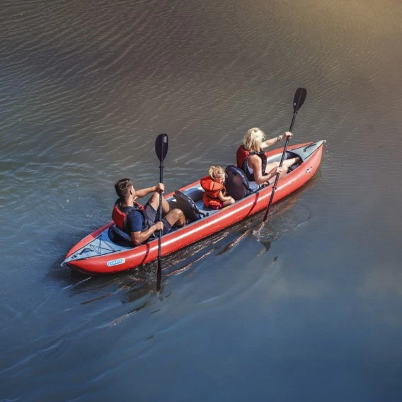 Gumotex Thaya 2 Personen Kajak Drop Stitch Luftboot Rot - Image 6